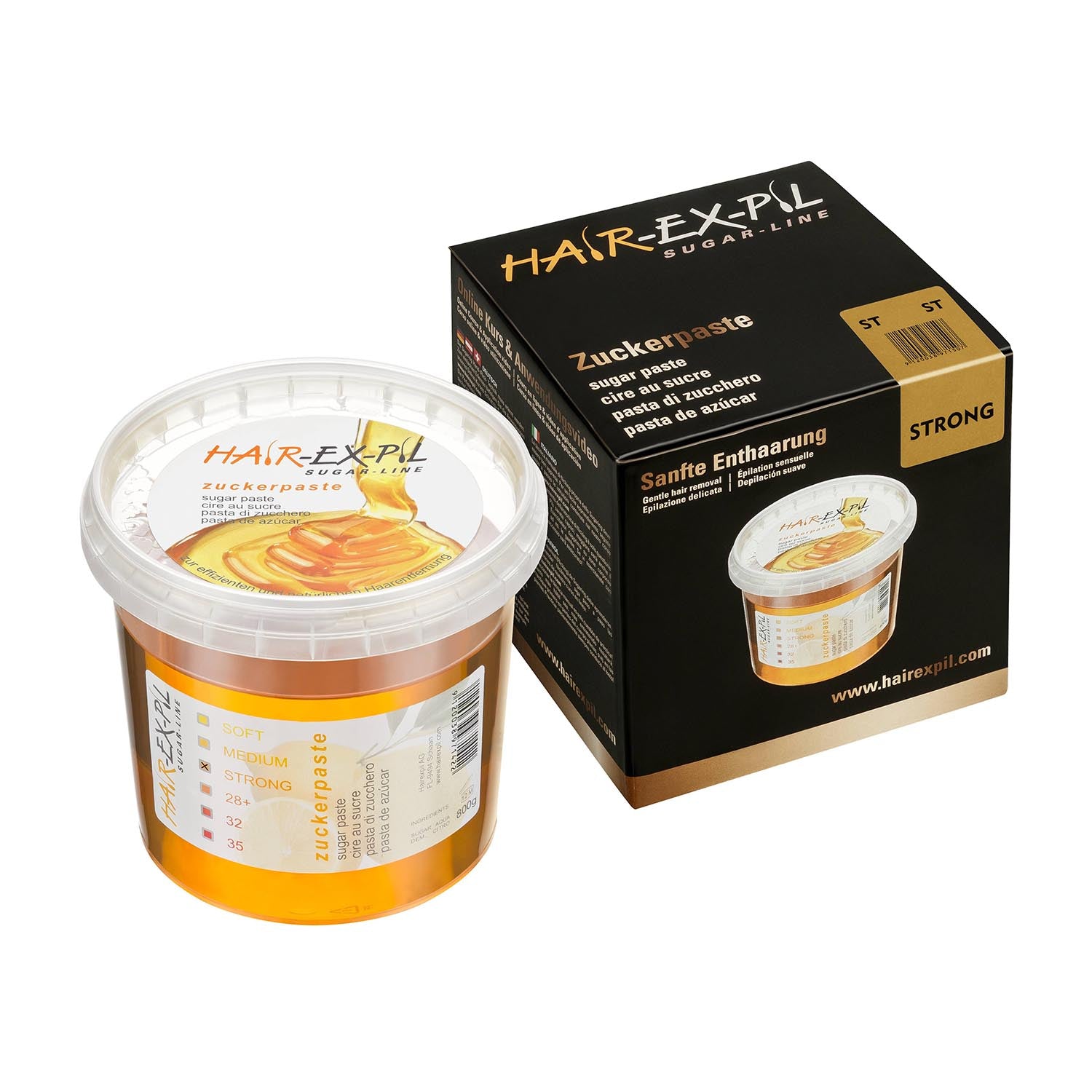 Hair Ex Pil Hard Pasta De Azucar 800Ml